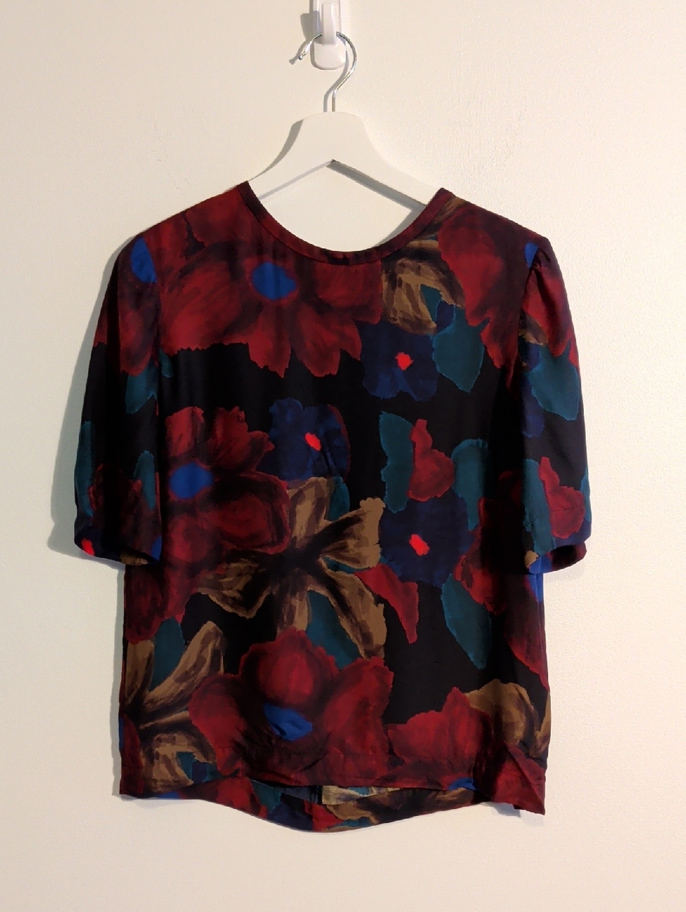 TOAST silk blend floral print blouse - size 10